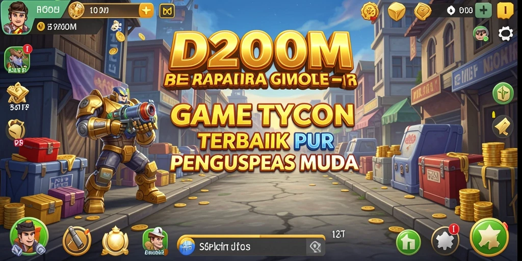 Tampilan gameplay D200M yang menarik dan interaktif.