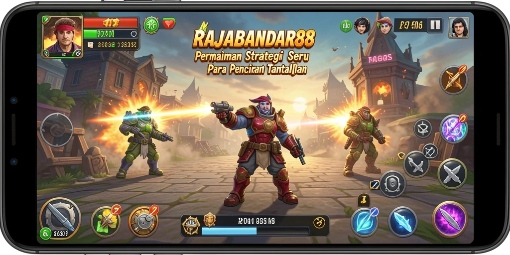 Gameplay seru dan strategi cerdas dalam RAJABANDAR88.