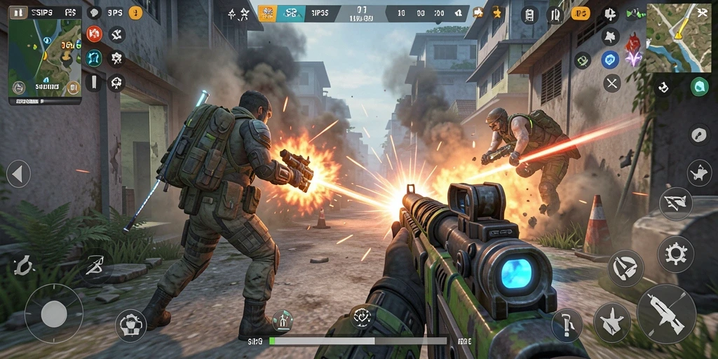 Tampilan gameplay SIP33 yang menegangkan dan penuh aksi.