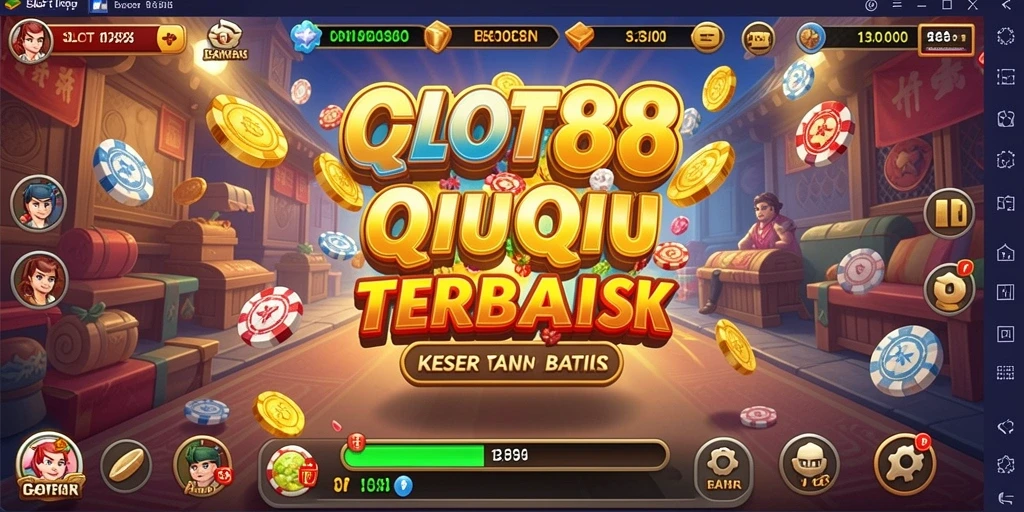 Tampilan gameplay SLOT88 yang seru saat bermain QiuQiu.
